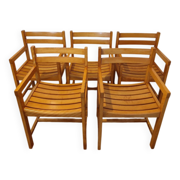 Chaises vintage André Sornay