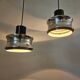 Pair of Midcentury Pendants in style of Jo Hammerborg, Denmark, 1970s