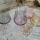 Lot de 6 verres à cognac arlequins