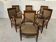 Suite de six fauteuils Restauration en acajou XIX siècle