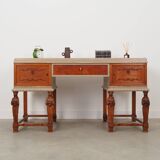 Oak desk, Danish design, 1950s, production: Denmark