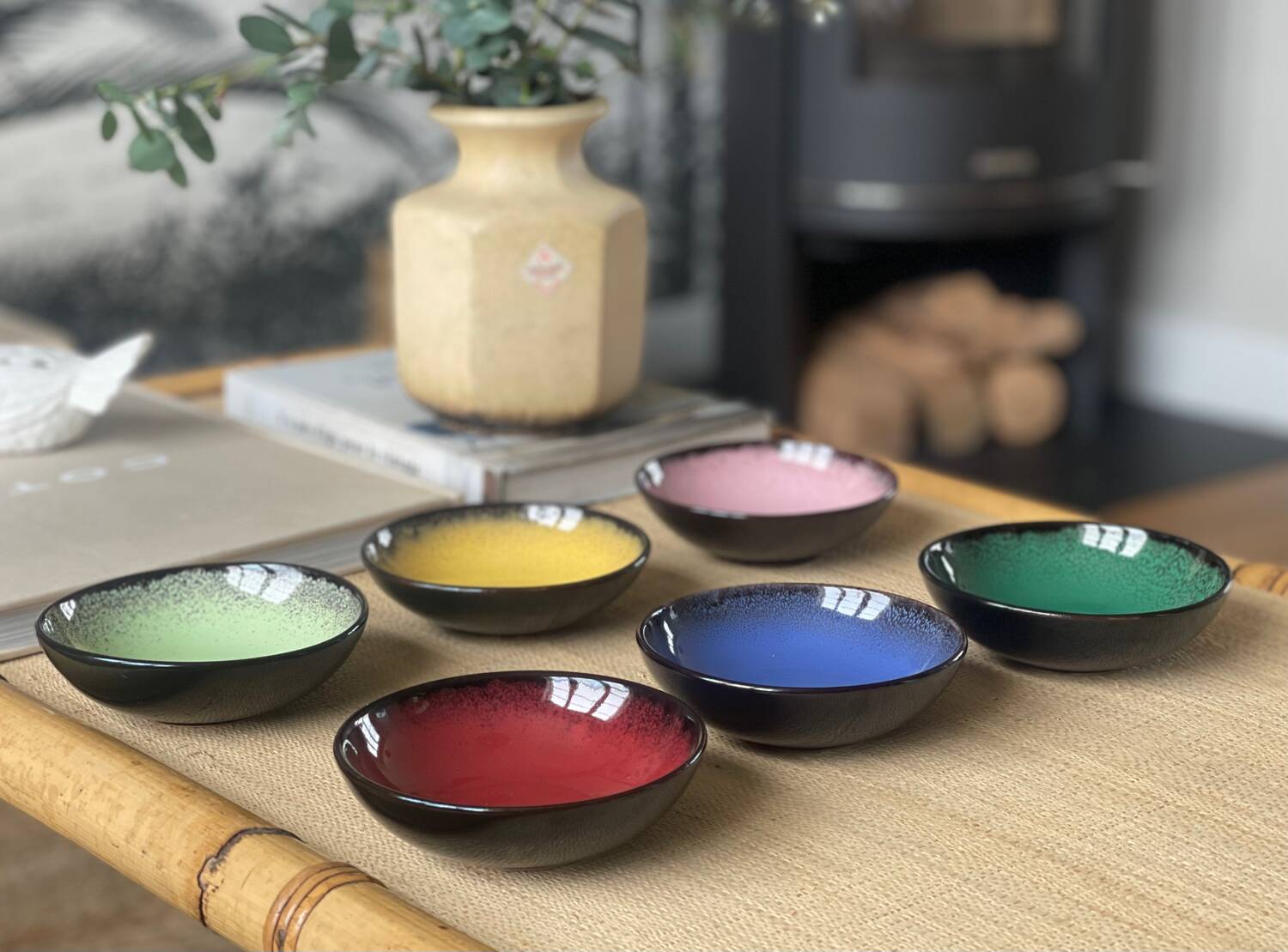 6 Keraluc cups 1960.