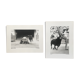 2 photographies Tauromachie Michel Pradel