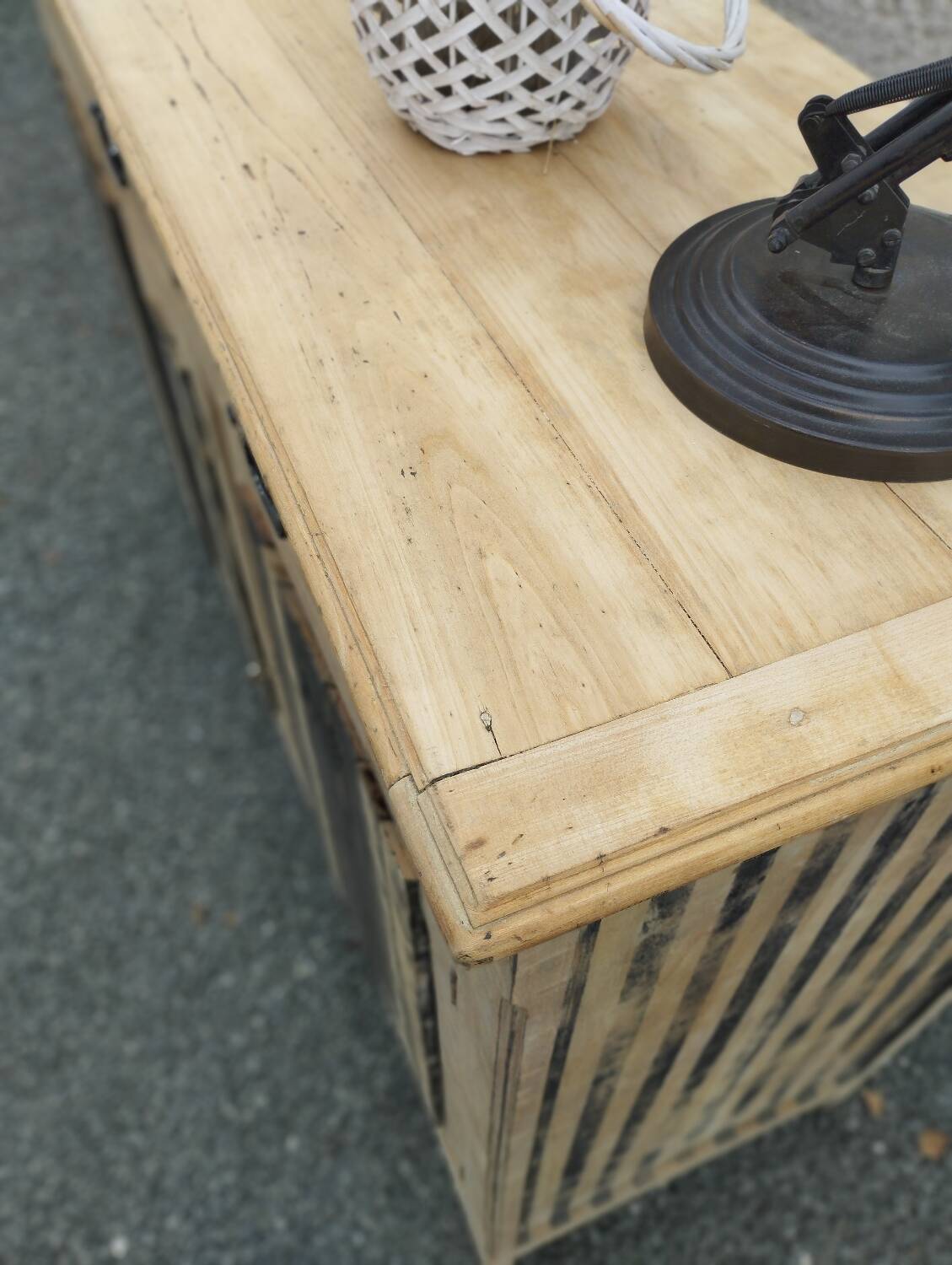 3-door wooden sideboard / Esprit Atelier furniture