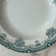 Hollow plate ironstone Narcisses Onnaing