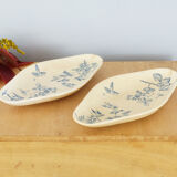 Set of two raviers or old iron soap dish