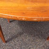 Oval farmhouse table 130 cm