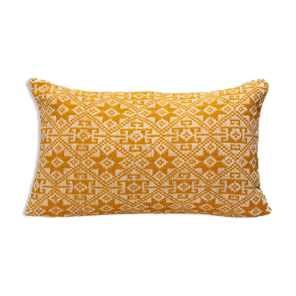 Yellow Dokmai cushion 30x50cm