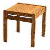 Coffee table, small pine side table 1970
