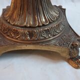 Marble table lion's feet