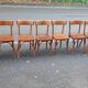 Bistro chairs 50s, set of 8