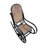 Rocking chair thonet noir