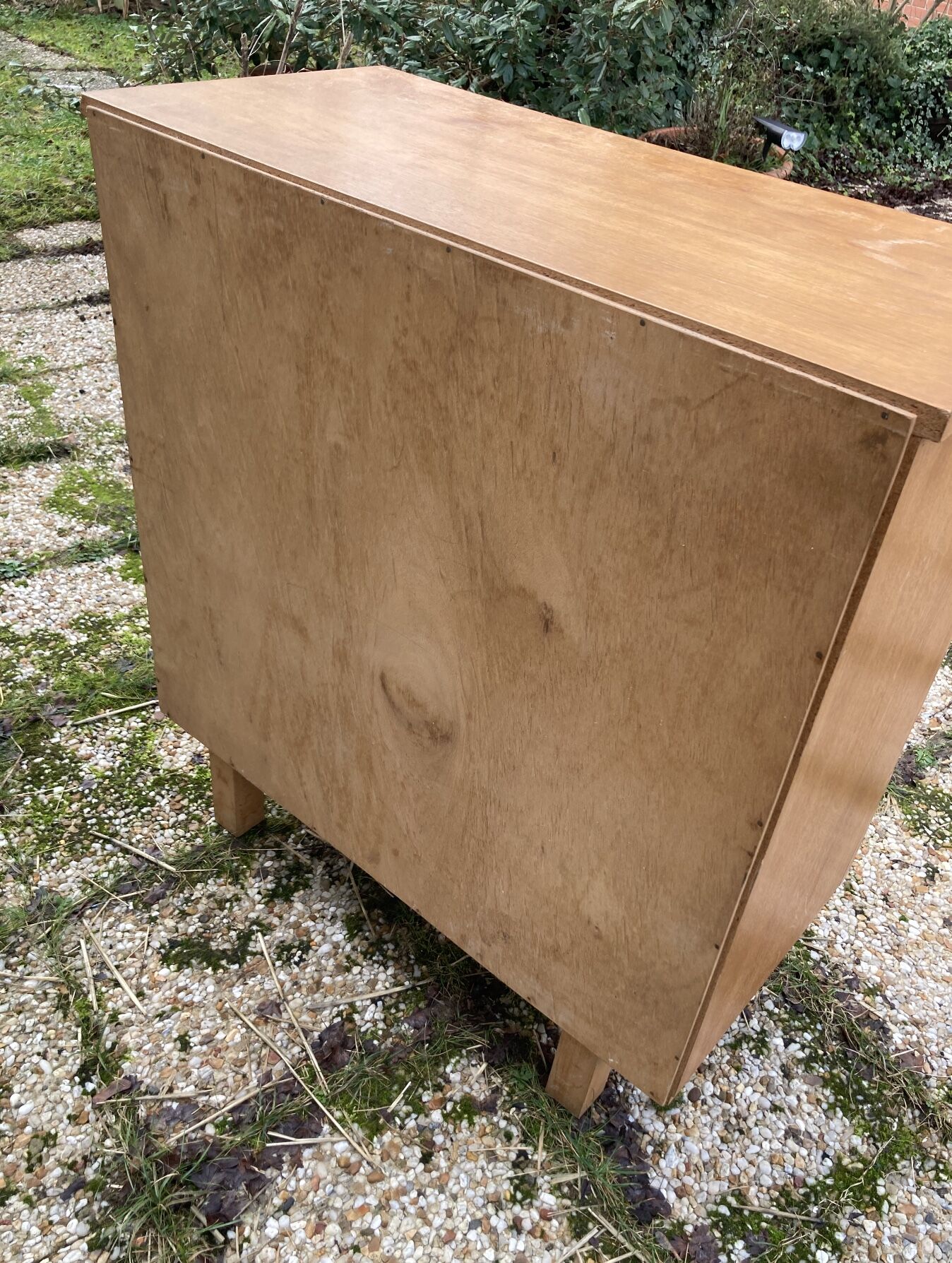 Commode pieds compas vintage