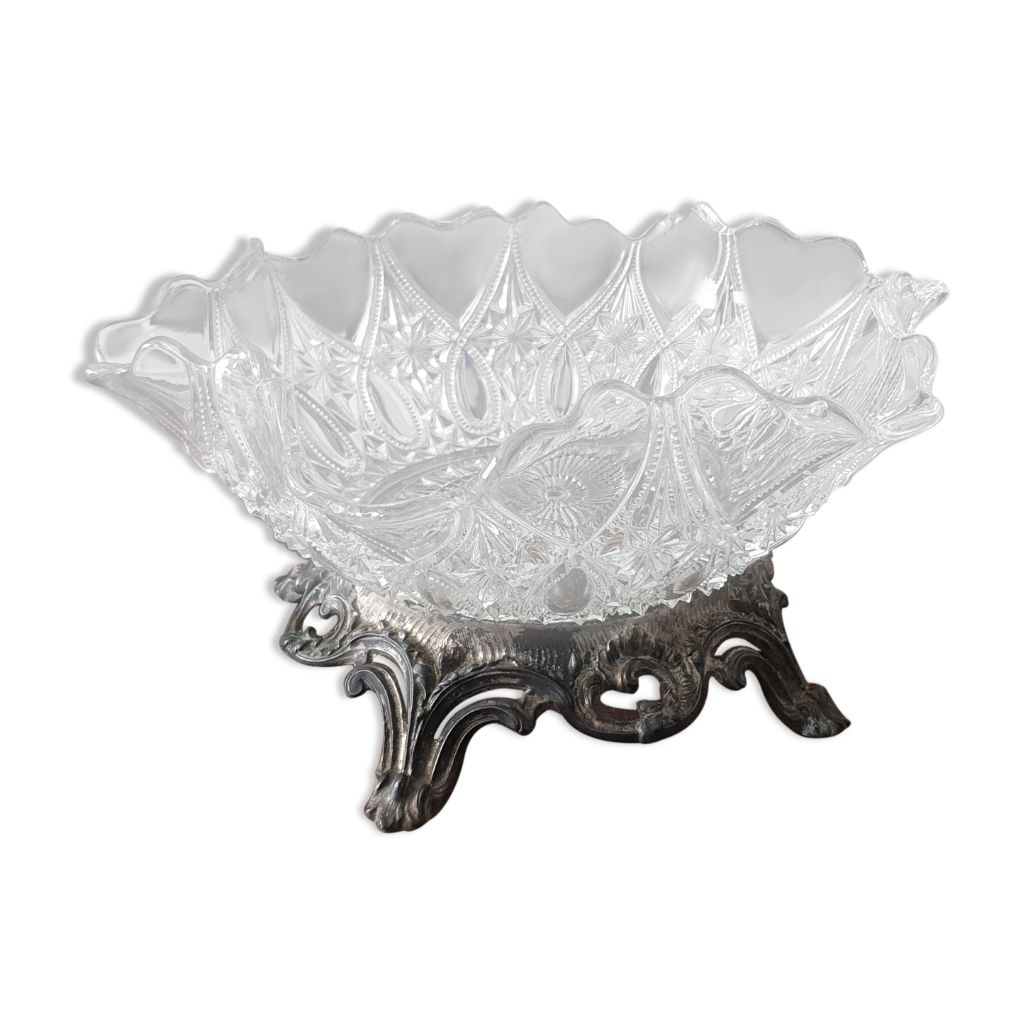 center table glass and metal brand deposited