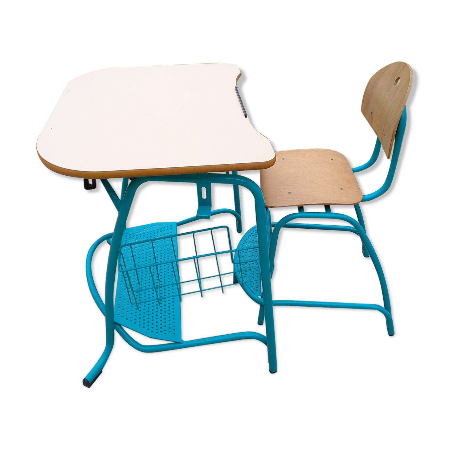 Desk and children's chair