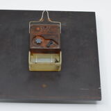 Aluminium flash clock