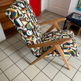 Newly upholstered 60s armchair