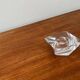 Crystal candlestick from the Tornado vintage series by Jan Johanssen for Orrefors, Sweden.