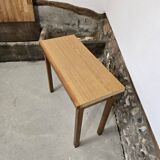 Console en bois, années 1970-1980