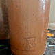 Vintage MKT ocher stoneware bottle