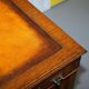 Restored Gothic desk with side bookshelves, drawer, and sloping top by Pugin Gillows.