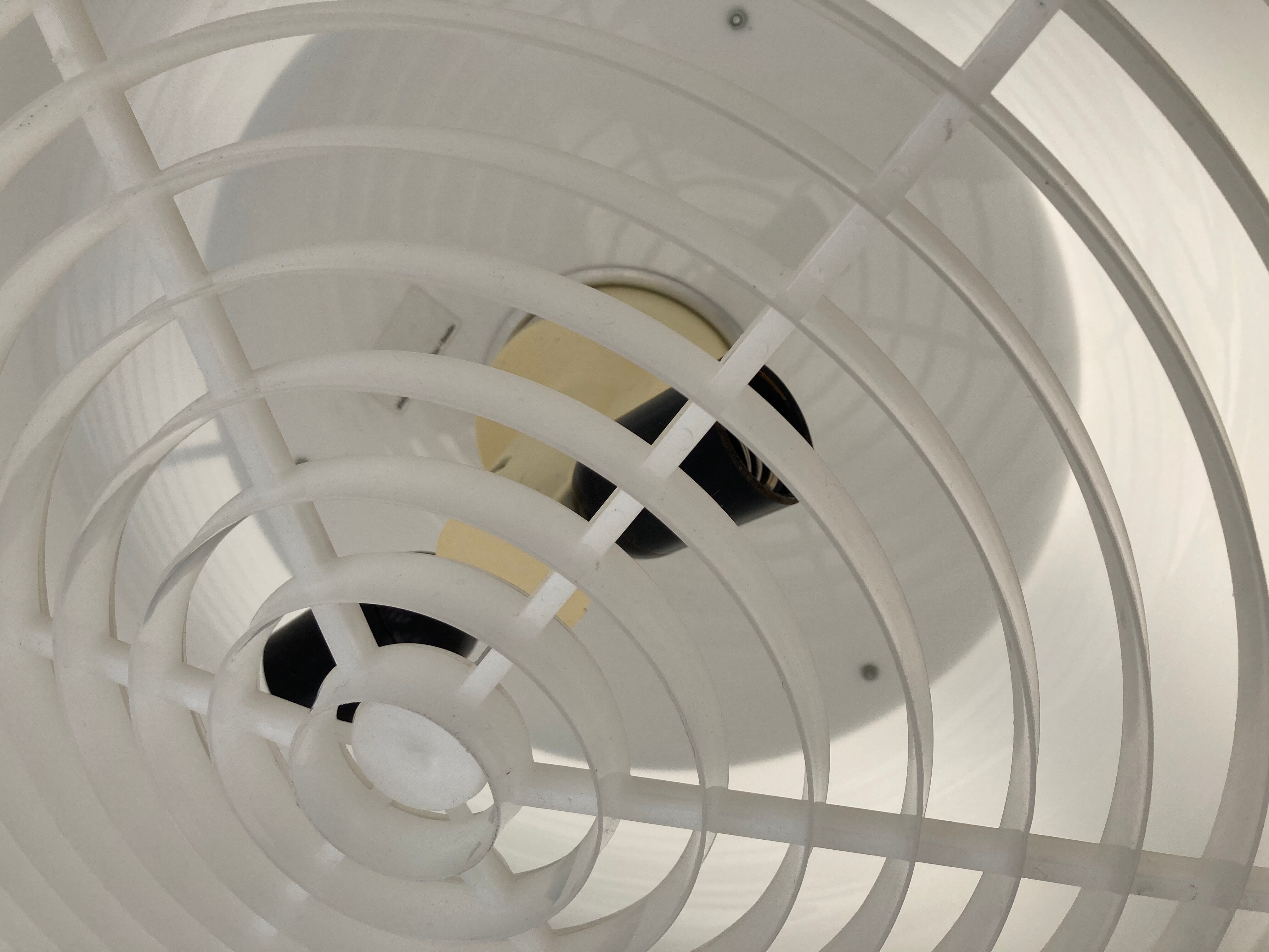 White pendant lamp by Anders Pehrson for Atelje Lyktan