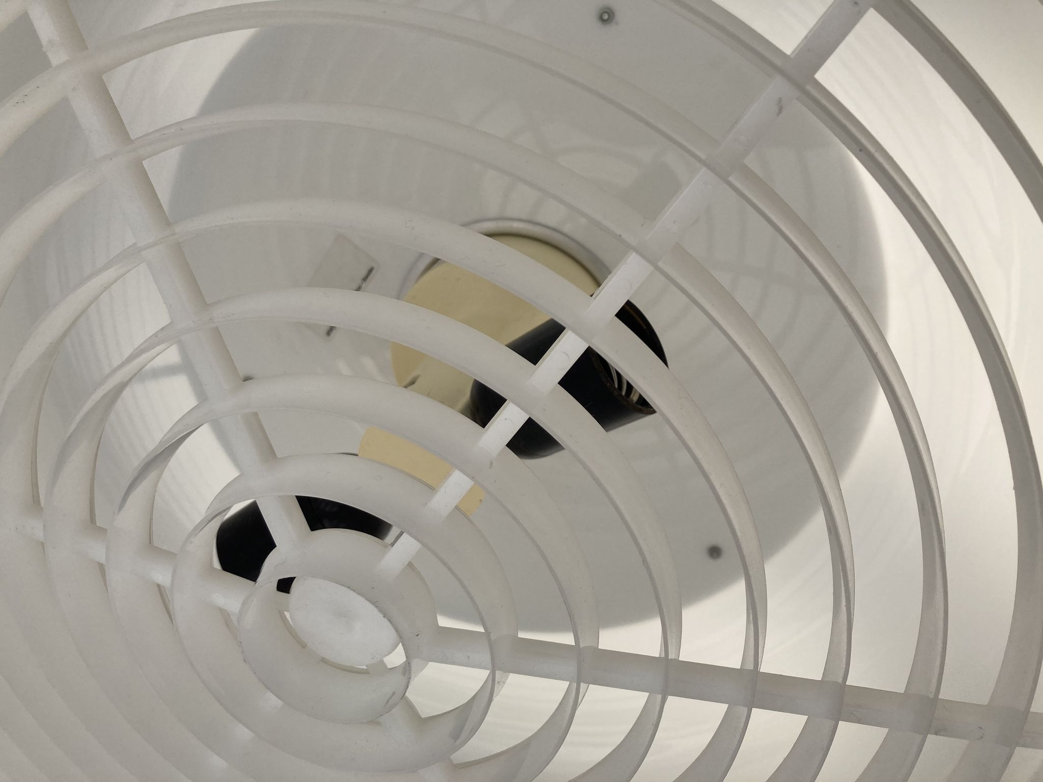 Suspension blanche par Anders Pehrson pour Atelje Lyktan