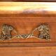 Two-body Art Nouveau 1900 sideboard stamped Georges Ernest Nowak
