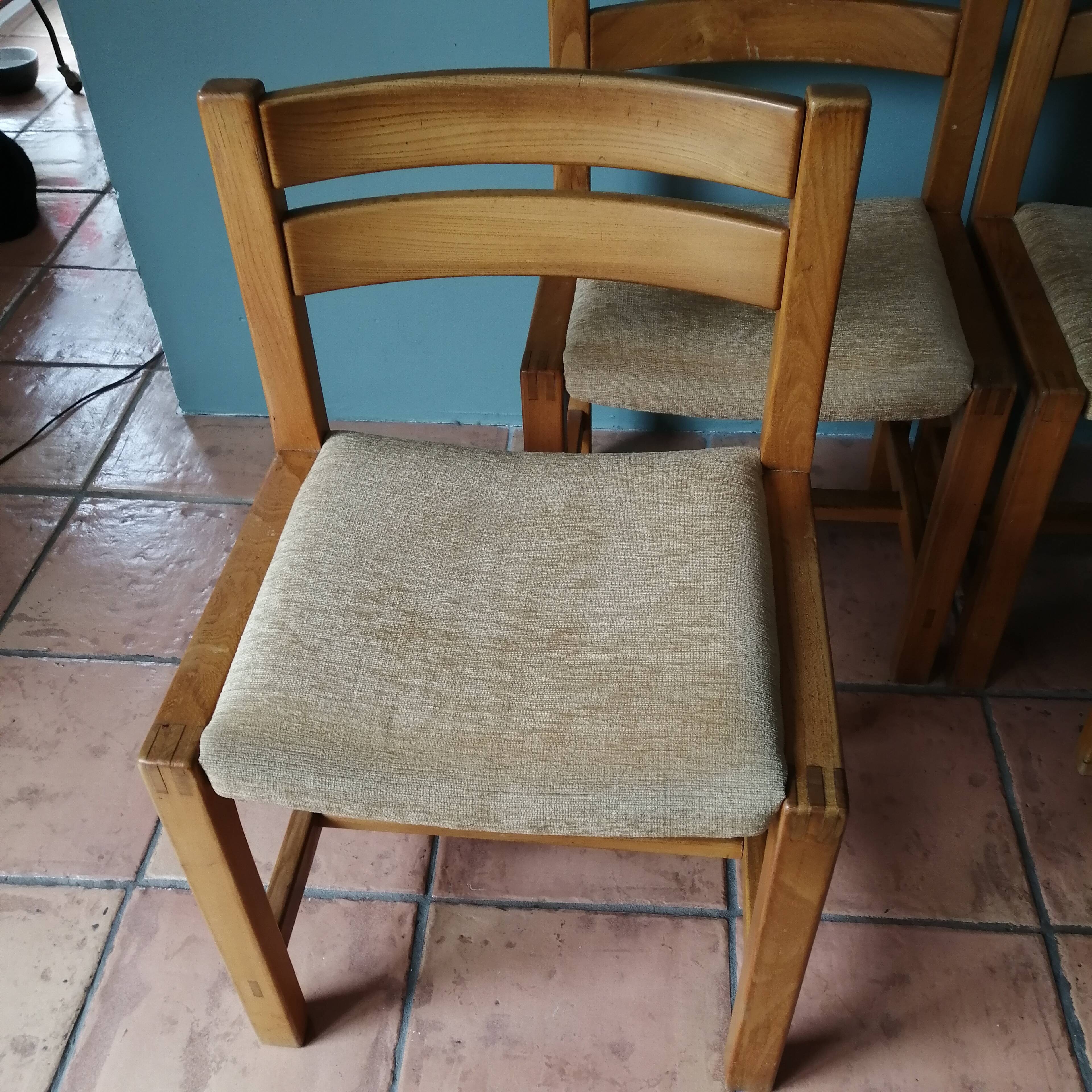 4 homemade chairs Regain