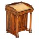 Bureau Davenport Regency Antique Circa 1810-1820 en Bois Dur et Cuir