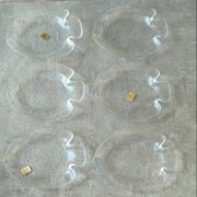 New vintage Arcoroc fish plates in original box