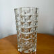 Glass crystal vase 1950