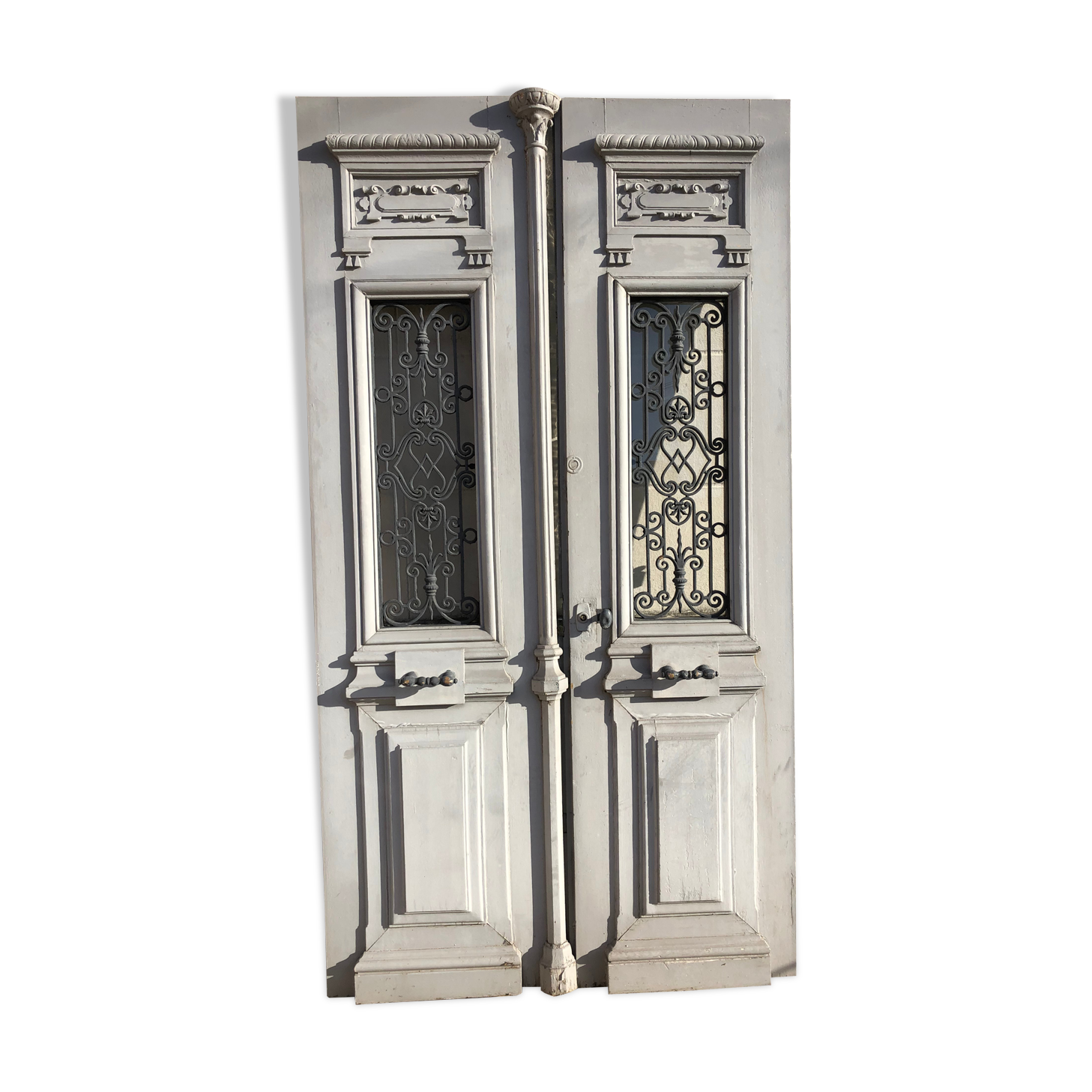 Entrance door double