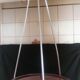 Art Deco pendant lamp in molded and pressed glass signed Degué, dragonfly motifs