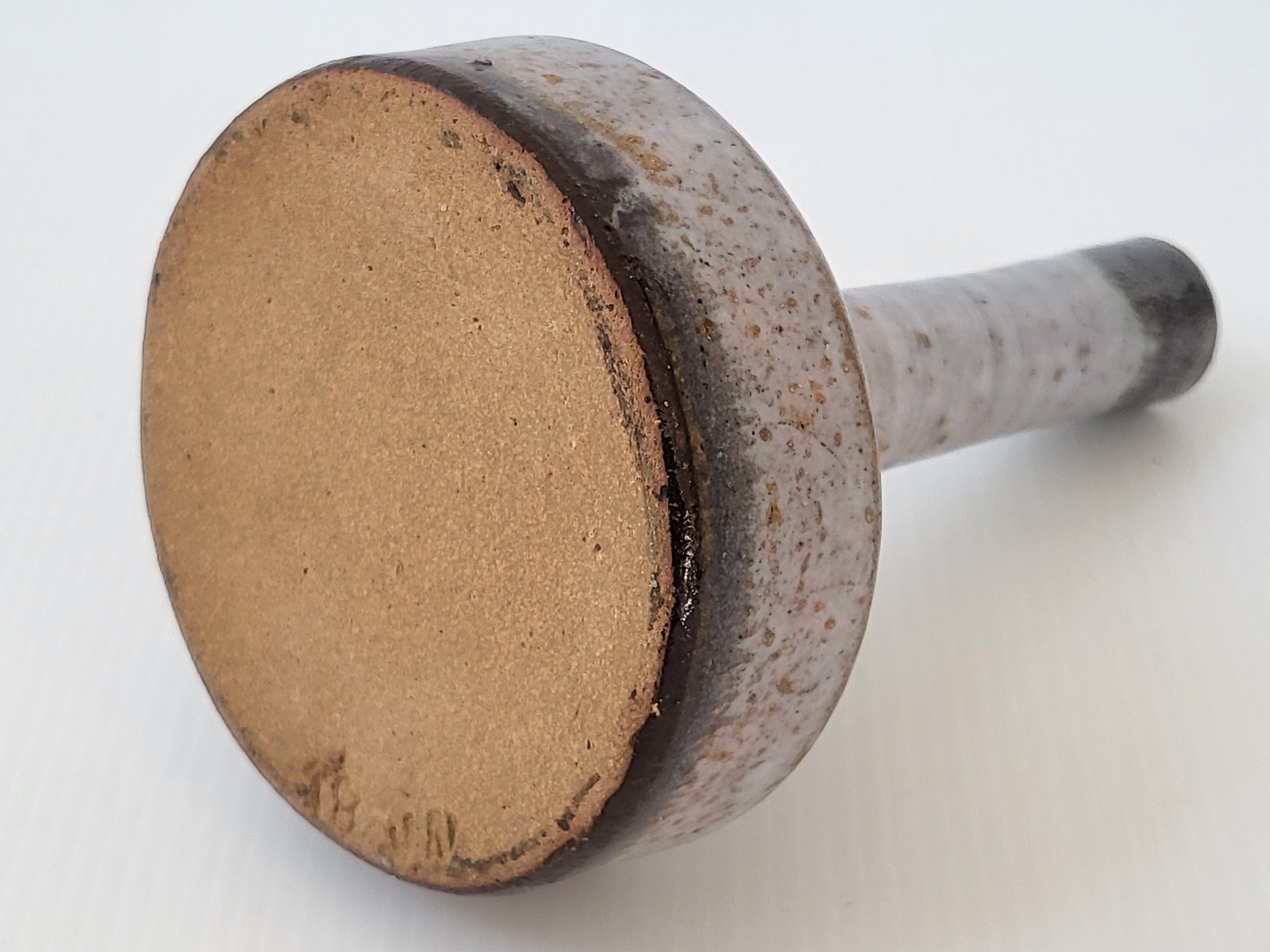 Vintage stoneware soliflore vase 1960