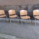Serie de 4 chaises,  design 80's