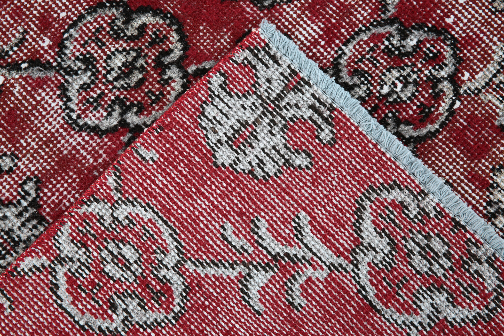 3x10 Vintage Floral Runner Rug, 70x306Cm