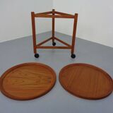 Serving trolley in teak from Sika Møbler, 1960s