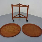 Serving trolley in teak from Sika Møbler, 1960s