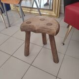 Brutal tripod stool.