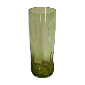 Vase vert années 70