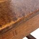 Art Deco High Back chair in oak minimalist design