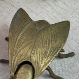 Brass fly ashtray