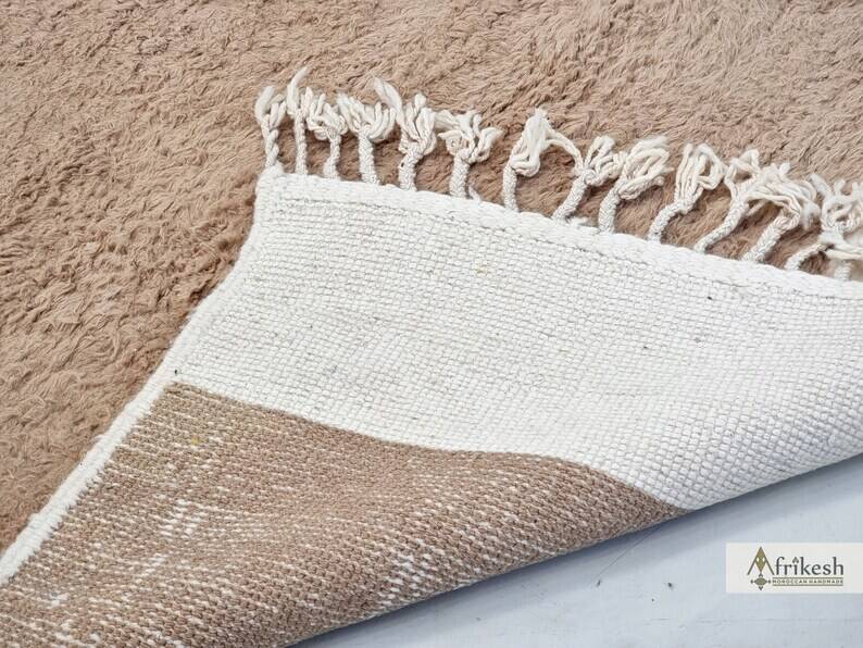 Tapis benimrirt marocain marron