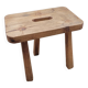 Threeod stool rectangle handle