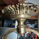Bronze and Opaline Suspension Lyre - Napoléon III Style