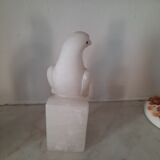 Pair of greenhouses books in albatre