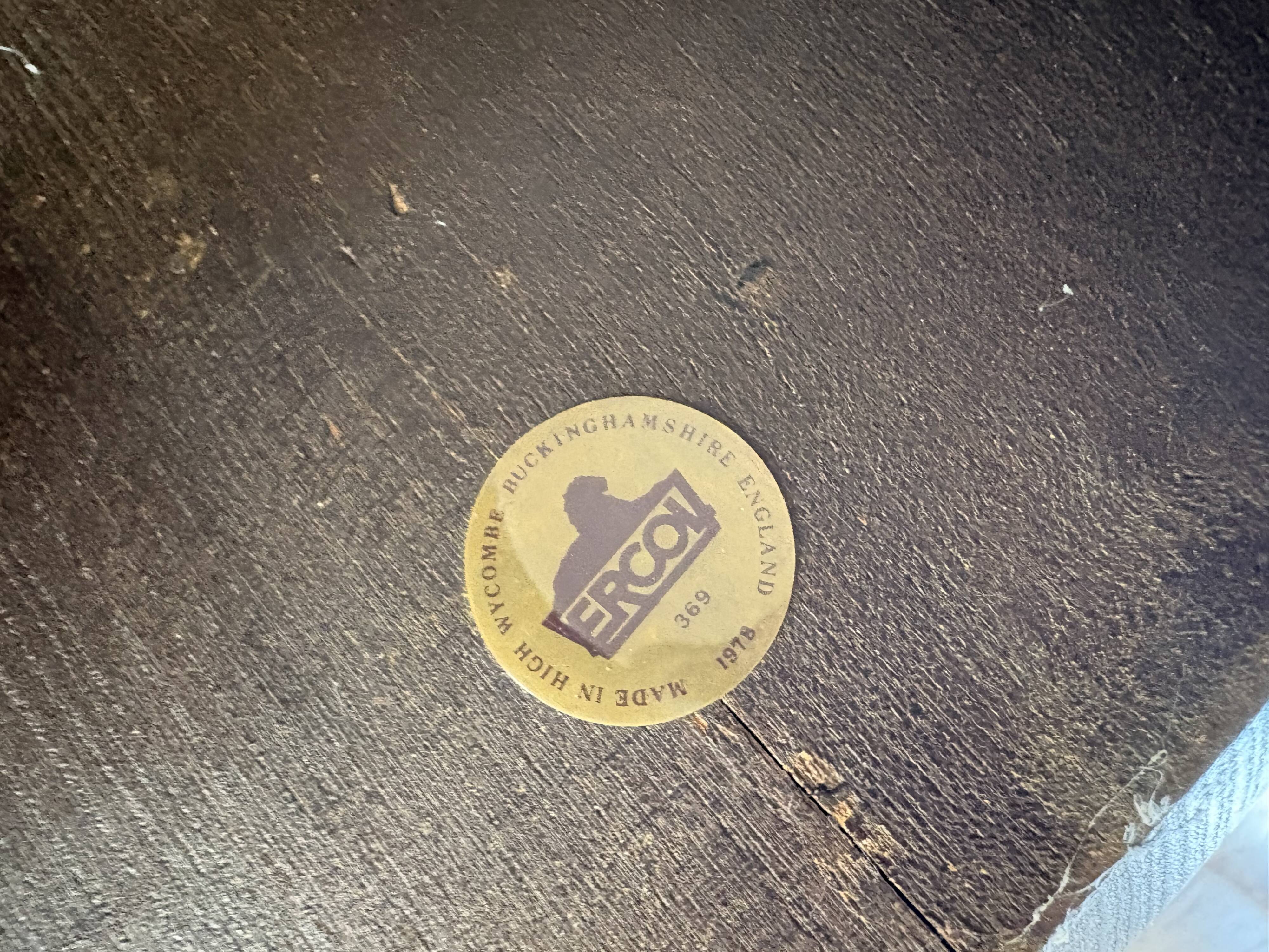 Set of 4 Ercol Chairs 1978