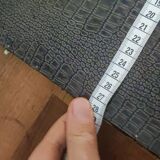 Golden table mirror