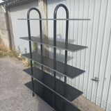Bookcase design cabinet with 5 removable shelves